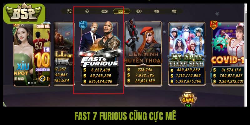 Fast 7 Furious cũng cực mê